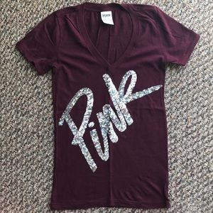 Victoria’s Secret PINK V Neck Shirt